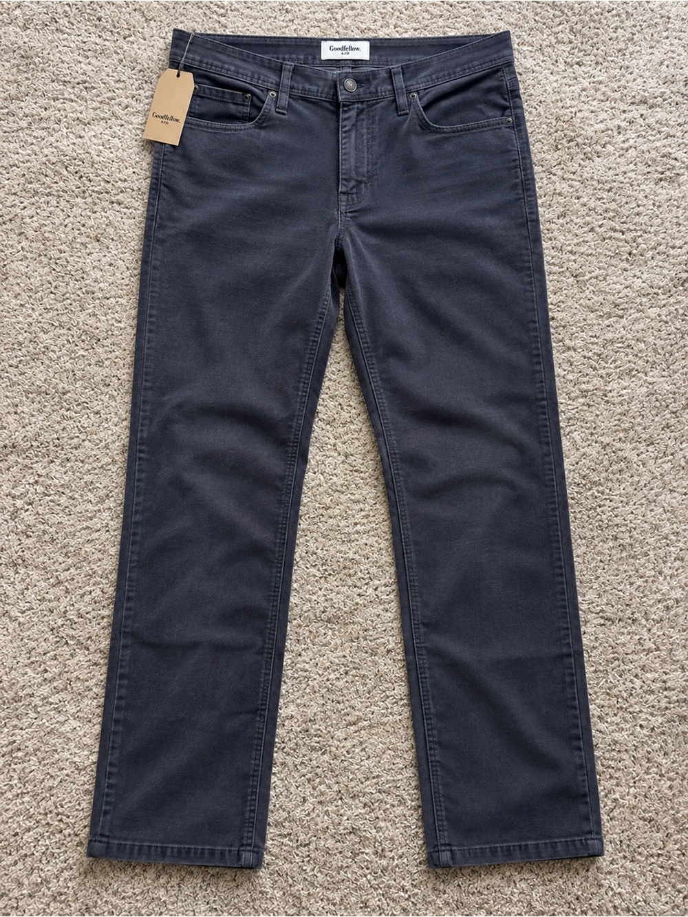 Goodfellow & Co Men's Charcoal Slim Straight Jeans